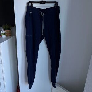 FIGS Navy Zamora Jogger Scrub Pants